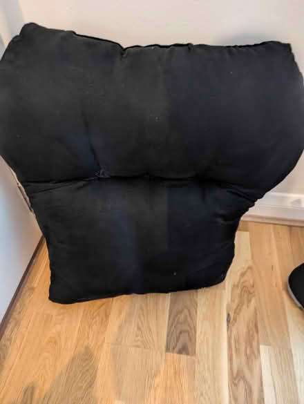 Photo of free Large black cussion (West Norwood SE27) #2
