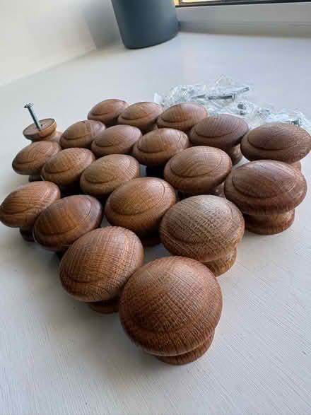 Photo of free 20 door knobs with screws (Thurgoland S35) #1