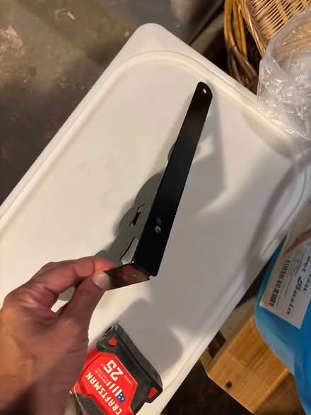 Photo of free Black bracket (North Arlington, NJ) #2