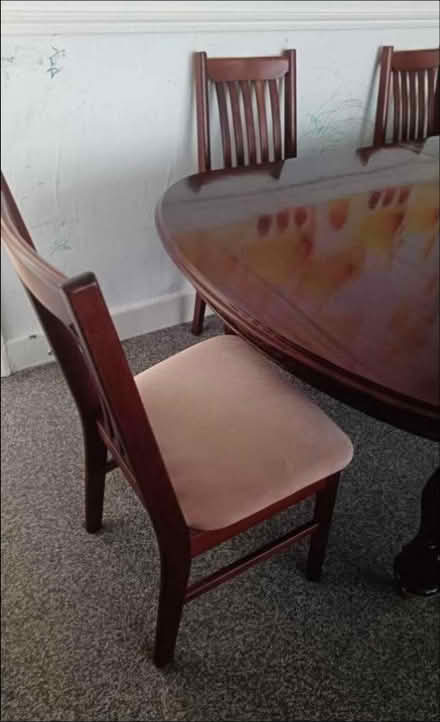 Photo of free Ext Dining table + 7 Chairs (Deepdale PR1) #2