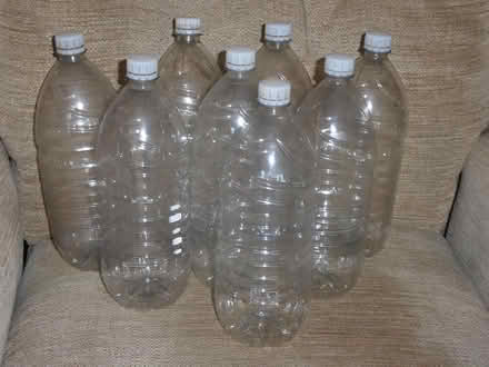 Photo of free 8 1.5 litre plastic bottles (West Bridgford NG2) #1