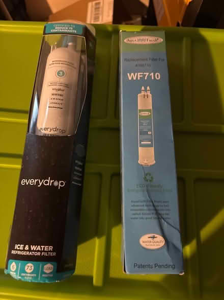 Photo of free 2 refrigerator water filters (North Arlington, NJ) #1