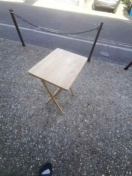 Photo of free Small Folding Table (Parkstone BH14) #3