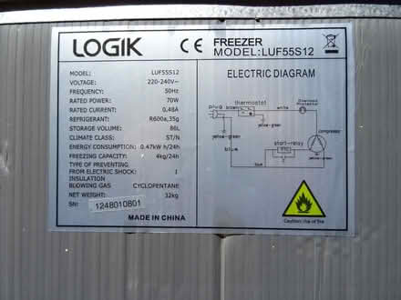 Photo of free freezer (Bradville MK13) #4