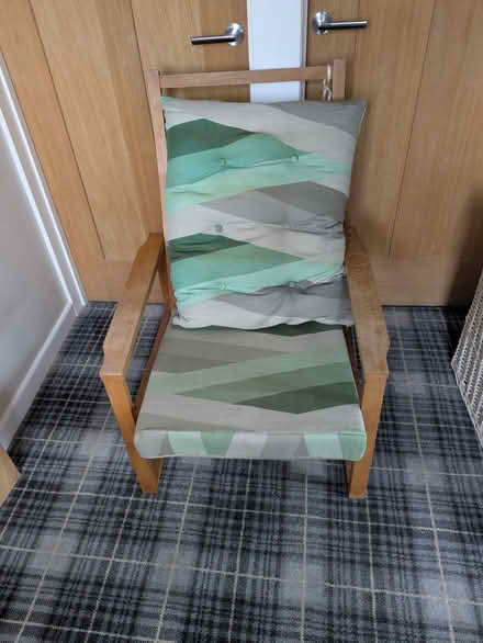 Photo of free Wooden armchair (bradway S17) #1