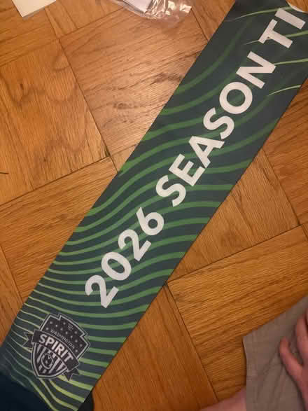 Photo of free Washington Spirit Scarf & Magnet (Friendship Heights) #2