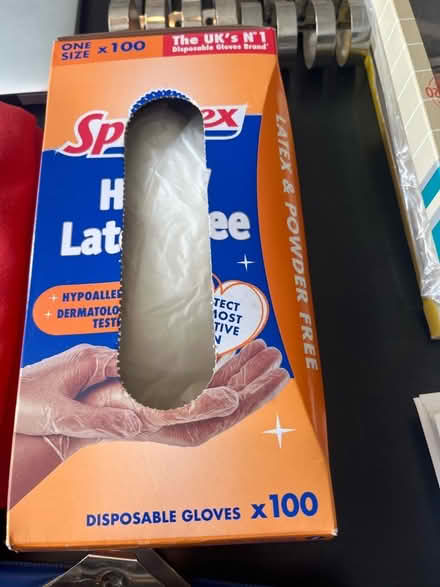 Photo of free Latex Disposable Gloves (Lavender Hill SW11) #1
