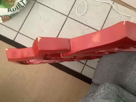 Photo of free Red wall mirror (Wandsworth SW11) #3