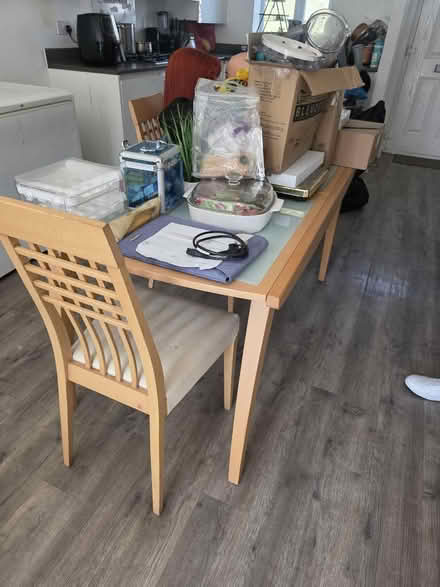 Photo of free Dining table and chairs (Derby DE1) #2