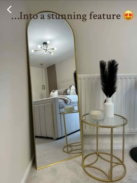 Photo of Gold frame mirror (Castle MK40) #1