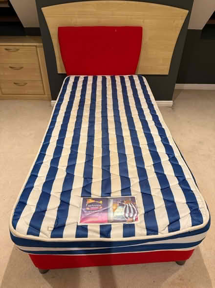 Photo of free Single Bed, Mattress and Headboard (WA13 0SR) #2