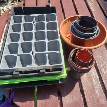 Photo of free Seed trays and small plant pots (Hailsham BN27) #1