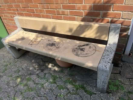 Photo of free Old garden bench (Ripley) #1