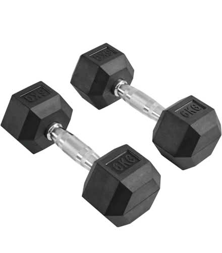Photo of 8kg or 10kg plastic dumbells pair (West Hill BN1) #1