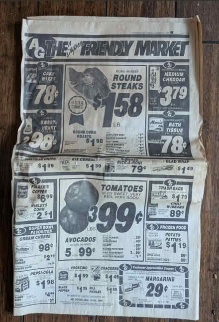 Photo of free 1985 newspaper section (Shoreline near 185th) #1