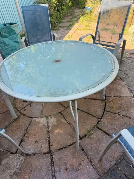 Photo of free 4 Garden chairs and table (Fareham PO14) #3