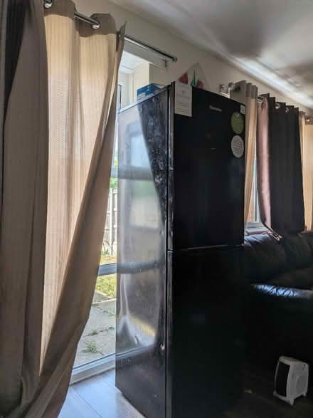 Photo of free Black Fridge/freezer (Openshaw M11) #1