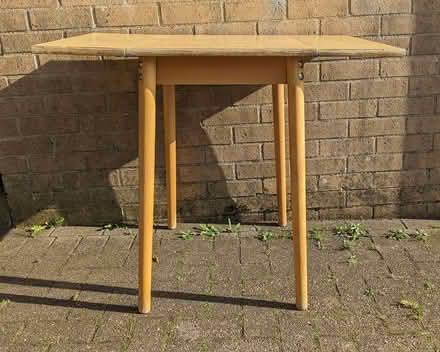 Photo of free Small Drop Leaf Table (PL4 Greenbank.) #1