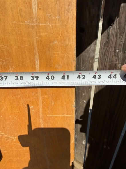 Photo of free Oversized Solid core wood door (Midtown Sacramento 95816) #2