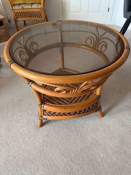 Photo of free Glass topped conservatory table (Morningside EH10) #1