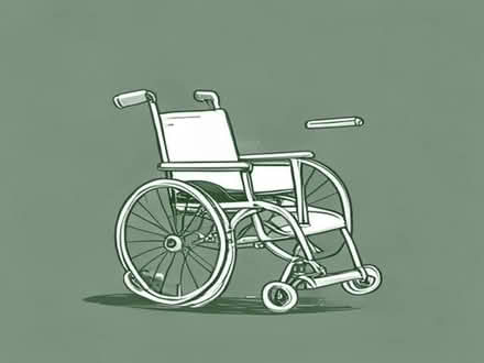 Photo of Wheelchair with high handles pleasd (Brompton ME7) #1
