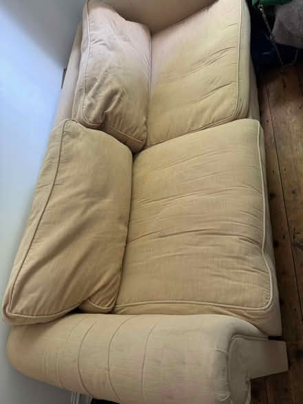 Photo of free Comfortable beige sofa in good condition (Brent Cross NW11) #1