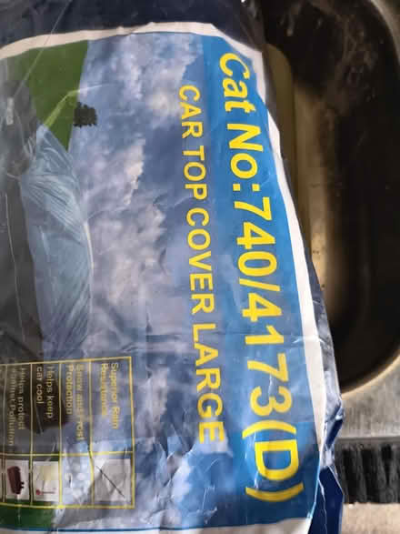 Photo of free Car top cover (Rathmines/Ranelagh) #1