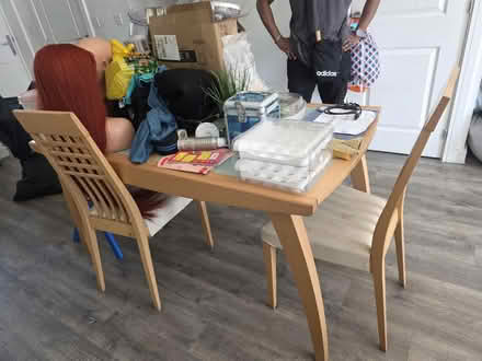 Photo of free Dining table and chairs (Derby DE1) #1