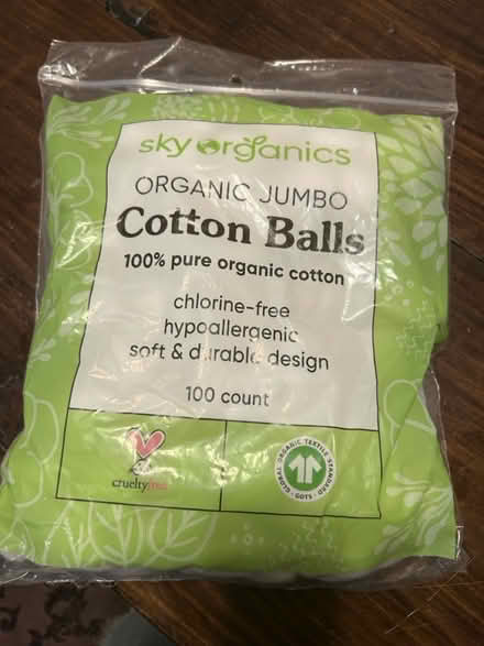 Photo of free Pack of 100 cotton balls unopened (Capitol View) #1