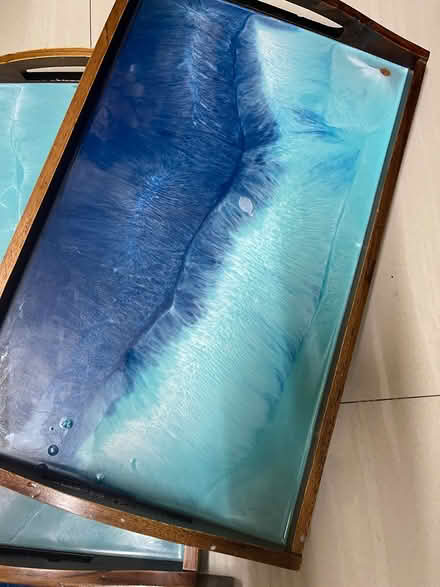 Photo of free Teak wood trays (Kanakadurgamma temple OU col) #1