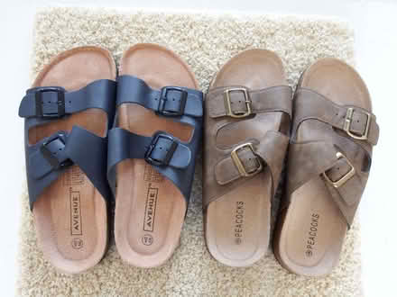 Photo of free 2 pairs of men's sandals (Vale LA1) #1