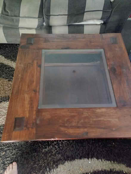 Photo of free 80cm X 80cm x46cm coffee table (Bedmond WD5) #1