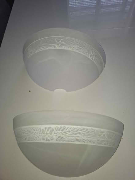 Photo of free 2 glass wall lights (Pinehurst SN2) #1