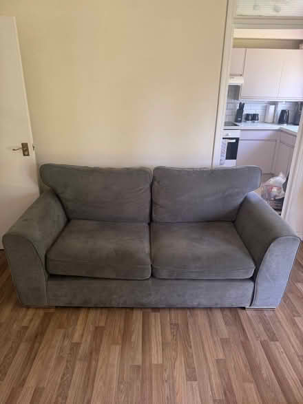 Photo of free Grey two seater sofa (West Drayton UB7) #1