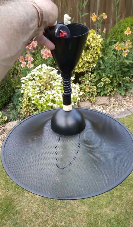 Photo of free Black Metal Downlighter (Shenley Church End MK5) #1