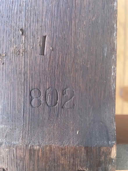 Photo of free Table base. Turned Legs. 1920’s Oak (Haringey, near St Ann's, N15) #4