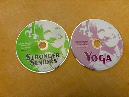Photo of free Stronger Seniors Exercise DVDs (2) (Saratoga) #1