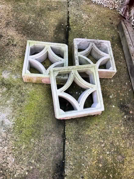 Photo of free 4 diamond cut pattern blocks (Hillmorton CV22) #2