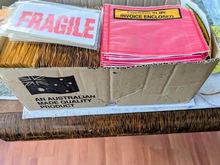 Photo of free "Documents Enclosed" pouches (Enfield SA) #1