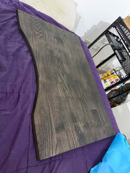 Photo of free Solid wood desktop (80x50x2.5cm) - MUST GO BY THURSDAY 25TH (Hunsbury Meadows NN4) #1