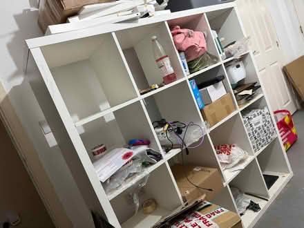 Photo of free Kallax 4x4 bookshelves - MUST GO BY THURSDAY 25TH (Hunsbury Meadows NN4) #1