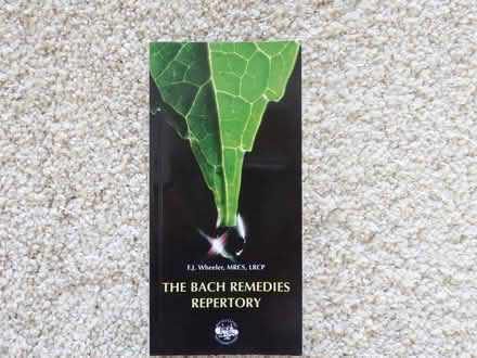 Photo of free The Bach Remedies Book (Vale LA1) #1