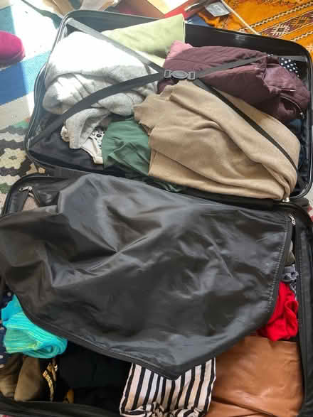 Photo of free suitcase of clothes (NW10) #1