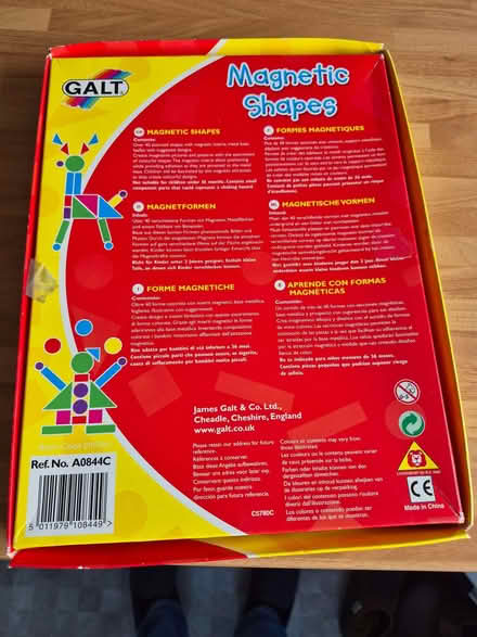 Photo of free Magnetic Shapes (Blacklands TN34) #2