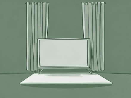 Photo of Curtains, tv (Coleridge Ward CB1) #1