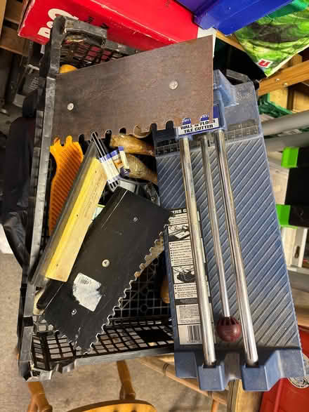Photo of free Tile cutter and other tools (Bexhill TN39) #1