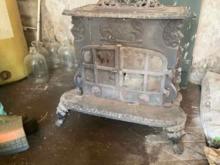 Photo of free Cast Iron Dragon Log Burner (Skirwith CA10) #1