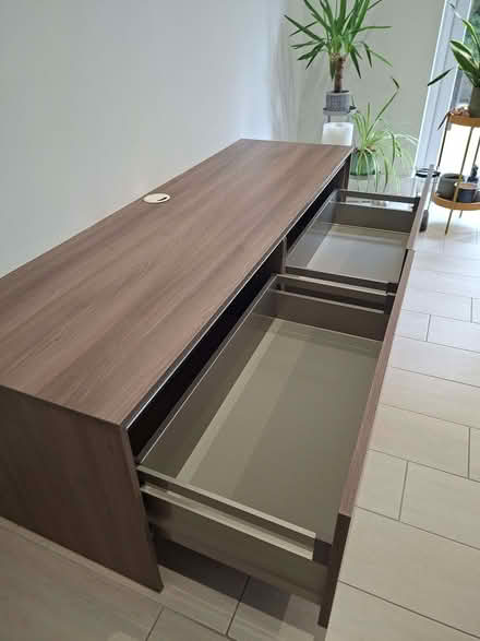 Photo of free Home entertainment unit. 1.84m wide. 2 x Soft close doors. W (Hampton Hill TW11) #1