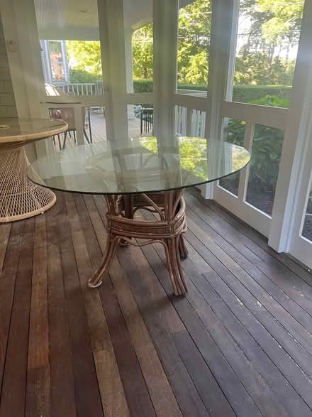 Photo of free Table and 4 chairs (Cotuit) #2