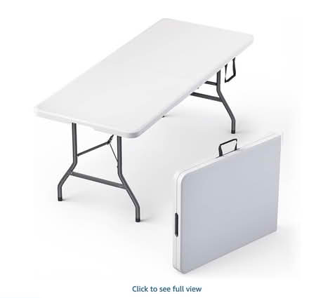 Photo of large folding tables (Capitol Hill) #1